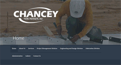 Desktop Screenshot of chanceymetalproducts.com